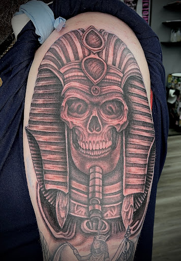 Explore slot machine tattoo ideas, creative tattoo ideas in Abilene, available at A Tattoo Experience by Spaz