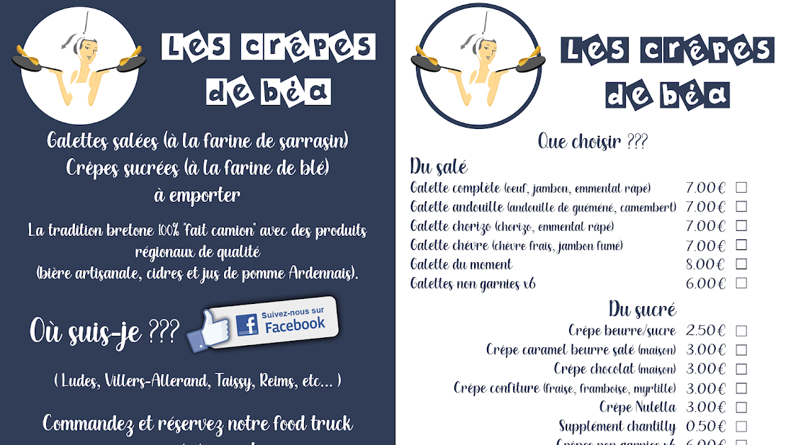 Les crêpes de béa (Food-Truck) à Taissy (Marne 51)