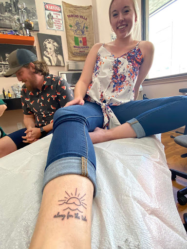 Explore peanut tattoo ideas, creative tattoo ideas in Galveston, available at Body Language Tattoo & Piercing Studio