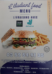 Aliment-réconfort du Restauration rapide L'etudiant Food à Villeneuve-d'Ascq - n°19