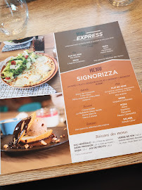 Signorizza Vitré à Vitré menu