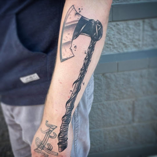 Explore peaky blinders tattoo ideas, creative tattoo ideas in Brighton, available at Valkyrie Tattoos