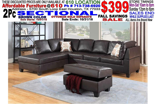 Furniture Store «Affordable Furniture 610», reviews and photos, 5700 South Loop E F, Houston, TX 77033, USA