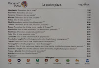 Menu du Madame Pizza à Vasto