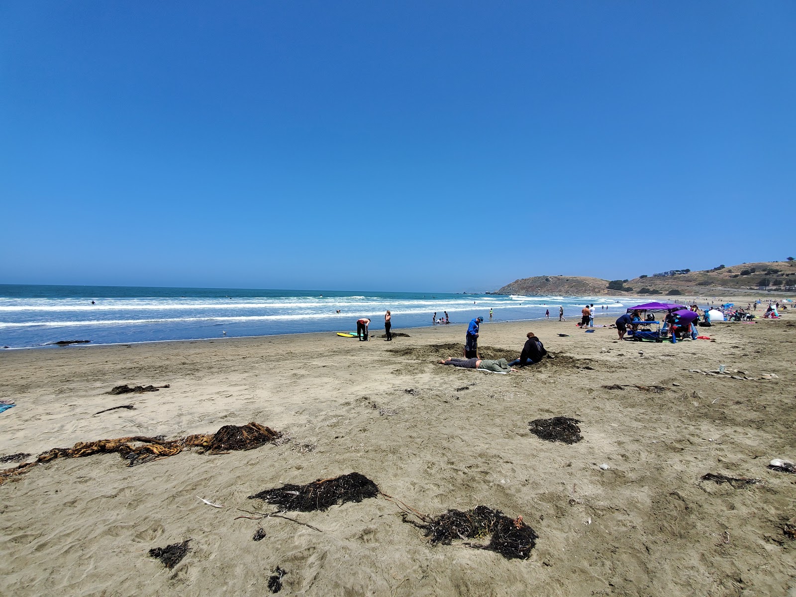 Foto von Pacifica Beach mit lange bucht