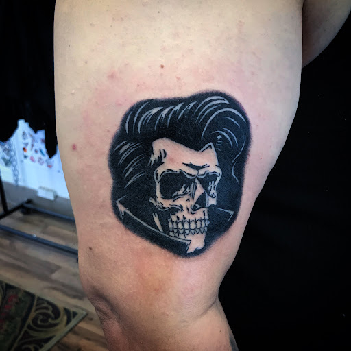 Explore nautical star tattoo ideas, creative tattoo ideas in Madera, available at Sea Wolf Tattoo