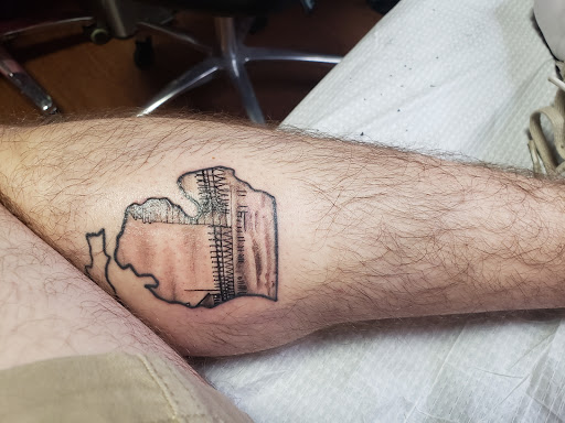 Explore dance tattoo ideas, creative tattoo ideas in Ann Arbor, available at Lucky Monkey Tattoo Parlour