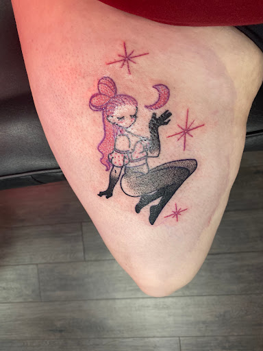 Explore diesel truck tattoo ideas, creative tattoo ideas in Longview, available at Pale Horse Tattoo & Piercing