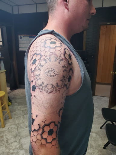 Explore st michael tattoo ideas, creative tattoo ideas in Idaho Falls, available at Govannon Studios Llc