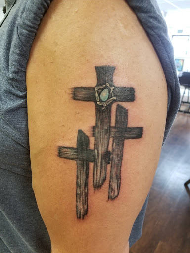 Explore finger print tattoo ideas, creative tattoo ideas in Littleton, available at Living Canvas Tattoo and Piercing