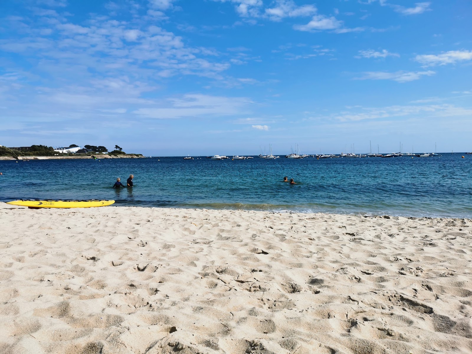 Foto von Plage du Stole mit beiger sand Oberfläche
