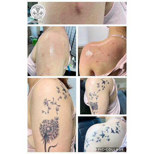 Explore hand and finger tattoo ideas, creative tattoo ideas in Seattle, available at Dragon Tattoo