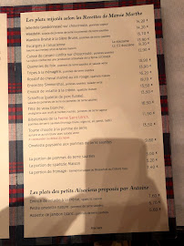 Restaurant A L' Aigle à Pfulgriesheim carte