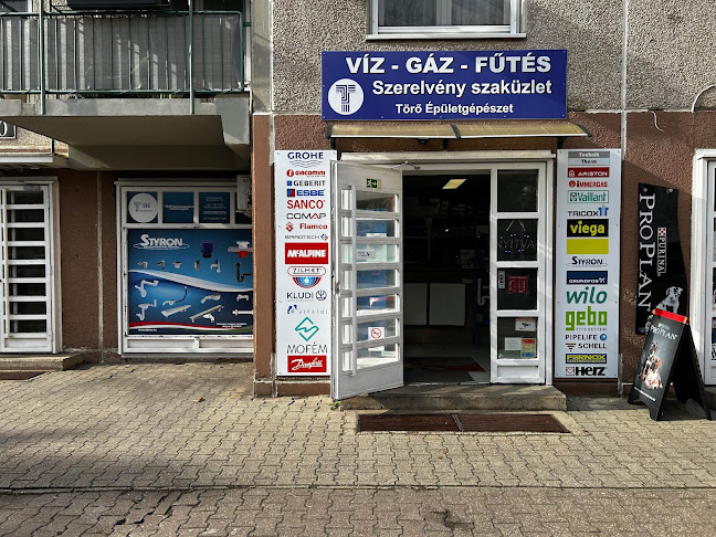 Törő Épületgépészeti szerelvénybolt
