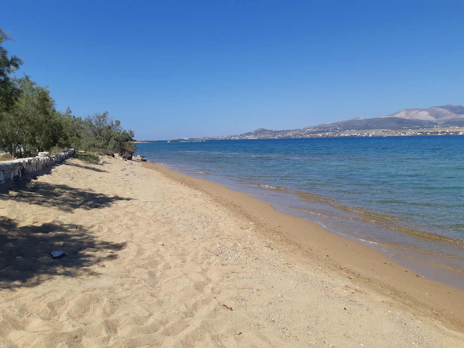 Foto von Glyfa beach mit gerader strand