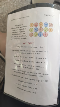 Menu / carte de L'Incontro à Mesagne