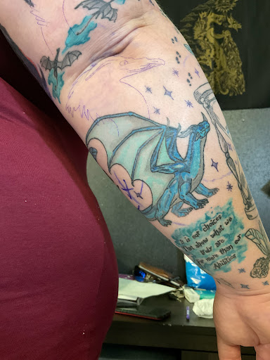 Explore celestial tattoo ideas, creative tattoo ideas in Sutherland, available at 3N1 Body Art