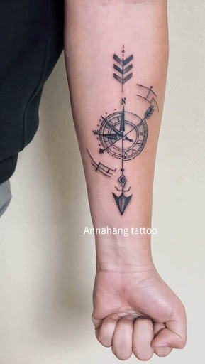 Explore goth tattoo ideas, creative tattoo ideas in Garden Grove, available at Anna Hang Tattoo