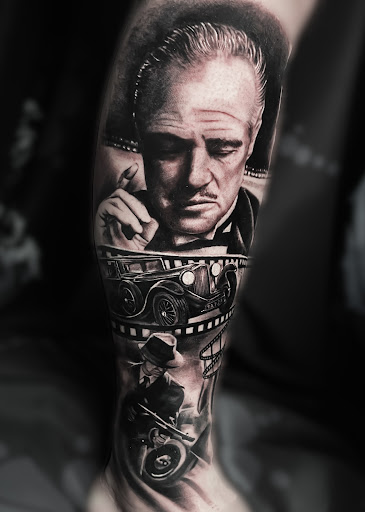 Explore small girl tattoo ideas, creative tattoo ideas in Corona, available at Crop Circles Tattoo Studio