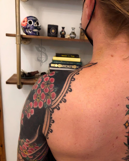 Explore tattoo ideas for black women, creative tattoo ideas in Lopez Island, available at Soot and Bone Body Art Studio