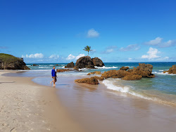 Zdjęcie Praia de Tambaba z prosta linia brzegowa
