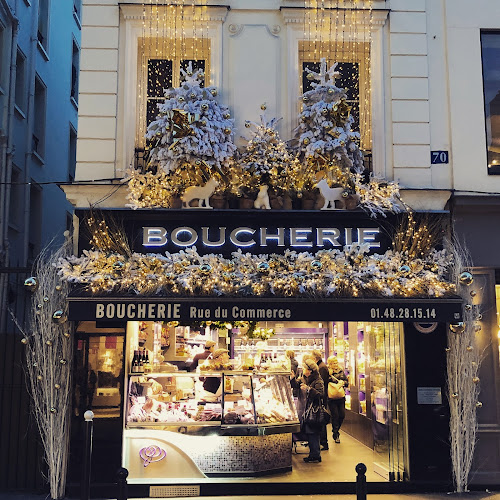 Boucherie rue du Commerce - Paris 15ème à Paris