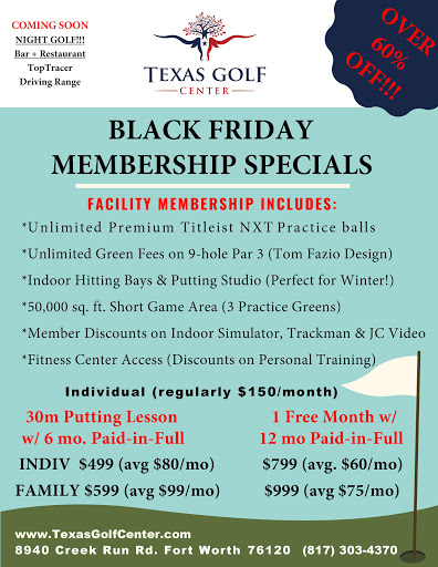 Golf Course «Jim McLean Golf Center», reviews and photos, 8940 Creek Run Rd, Fort Worth, TX 76120, USA