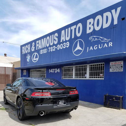 Auto Body Shop «Rich and Famous Auto Body», reviews and photos, 14741 Bessemer St, Van Nuys, CA 91411, USA