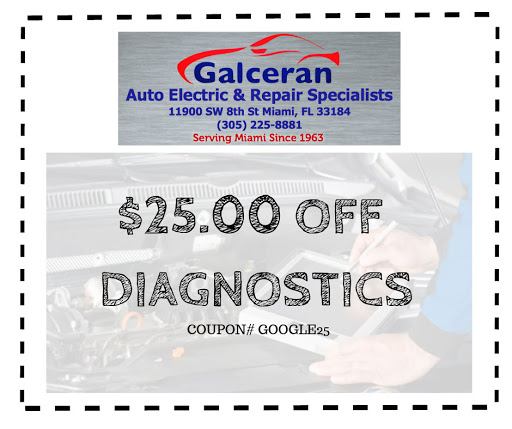 Auto Repair Shop «Galceran Auto Electric», reviews and photos, 11900 SW 8th St, Miami, FL 33184, USA