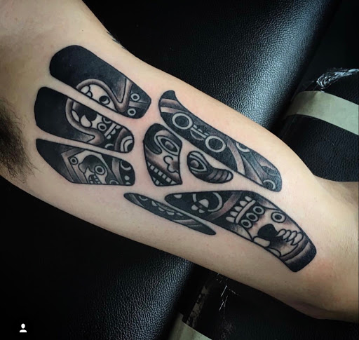 Explore hand tattoo ideas simple, creative tattoo ideas in Tallmadge, available at Killjoy tattoo