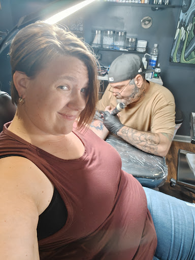 Explore amity affliction tattoo ideas, creative tattoo ideas in Powell, available at Riot Ink