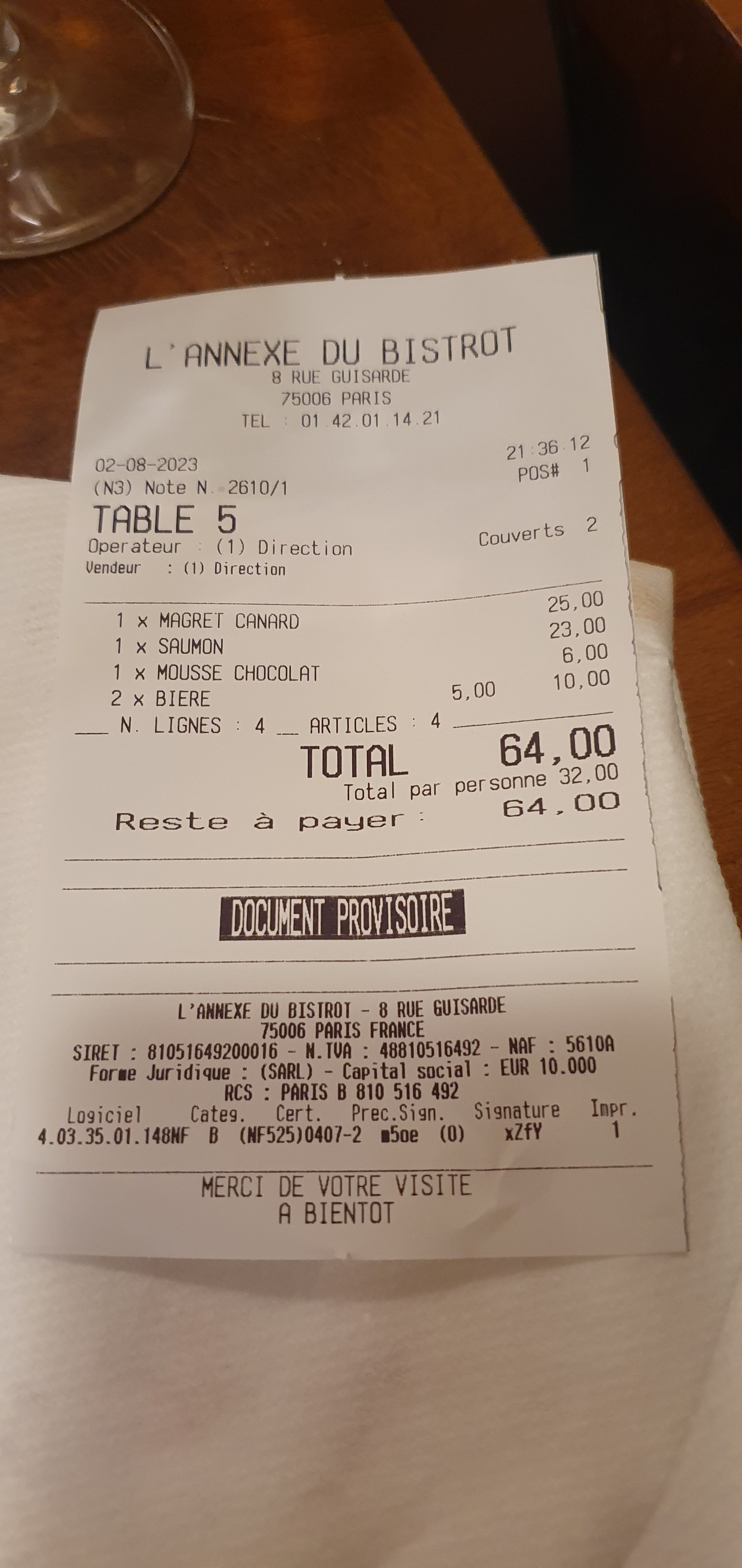 Photo n° 1 de l'avis de C. fait le 04/10/2023 à 08:15