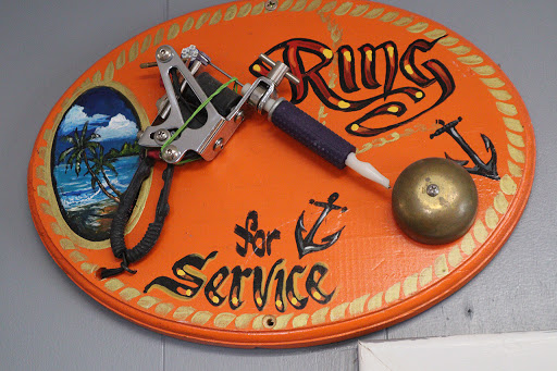 Explore angel halo tattoo ideas, creative tattoo ideas in Des Moines, available at Skin Kitchen Tattoo