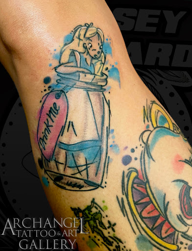 Explore tattoo ideas for travel, creative tattoo ideas in Canal Fulton, available at Archangel Tattoo & Art Gallery