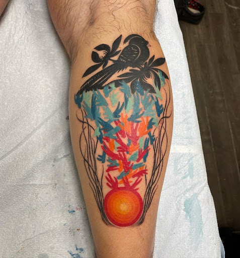 Explore oogie boogie tattoo ideas, creative tattoo ideas in Gloucester City, available at 12 oz. Studios Tattoos and Piercing Brooklawn