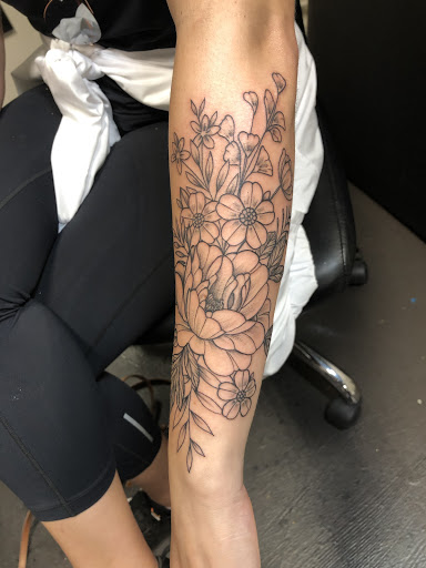 Explore outer space tattoo ideas, creative tattoo ideas in Wahiawa, available at Rising Tide Tattoo