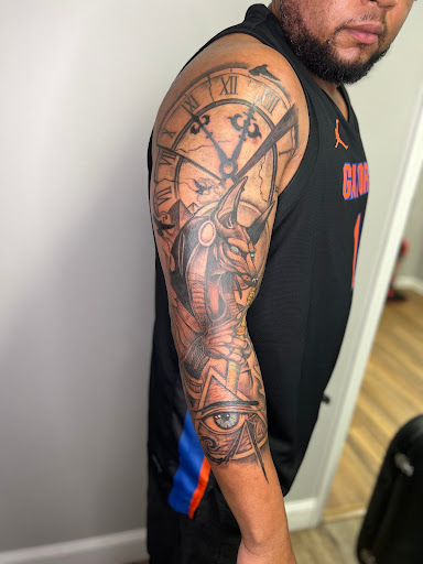 Explore small western tattoo ideas, creative tattoo ideas in Baton Rouge, available at Sacred Art Tattoo Studio