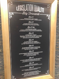 Big Fernand à Levallois-Perret menu