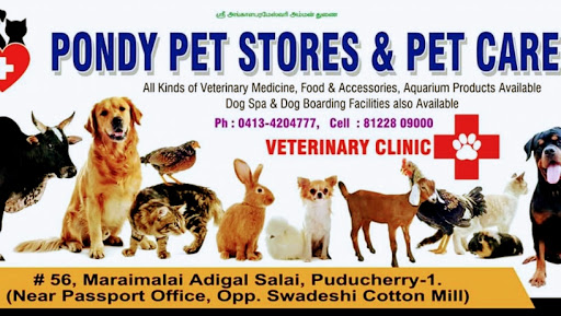 Pondy Pet Stores Pet Care Veterinary Pharmacy In Puducherry