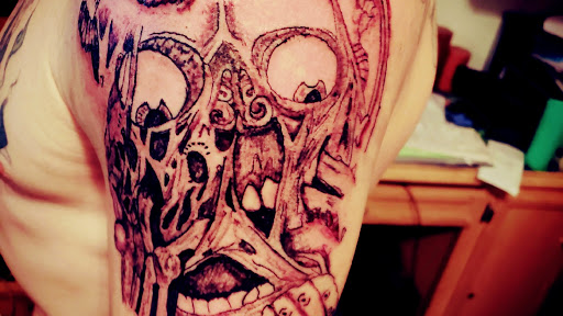 Explore memphis tattoo ideas, creative tattoo ideas in Canyon Lake, available at Timeless Tattoos L.L.C.