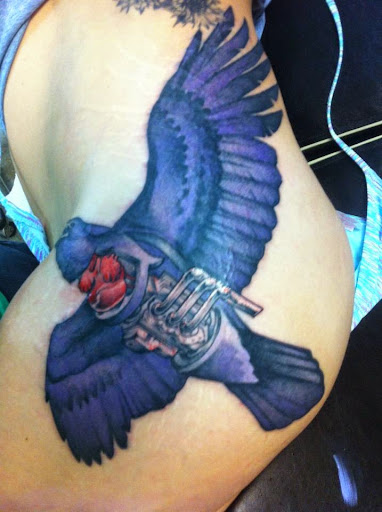 Explore aztec chest tattoo ideas, creative tattoo ideas in Hattiesburg, available at Hattiesburg Tattoo