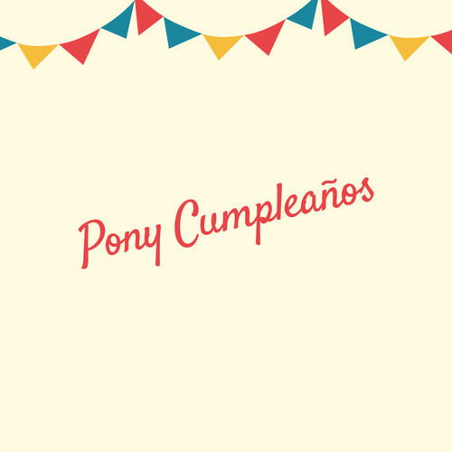 Pony Cumpleaños - Temuco