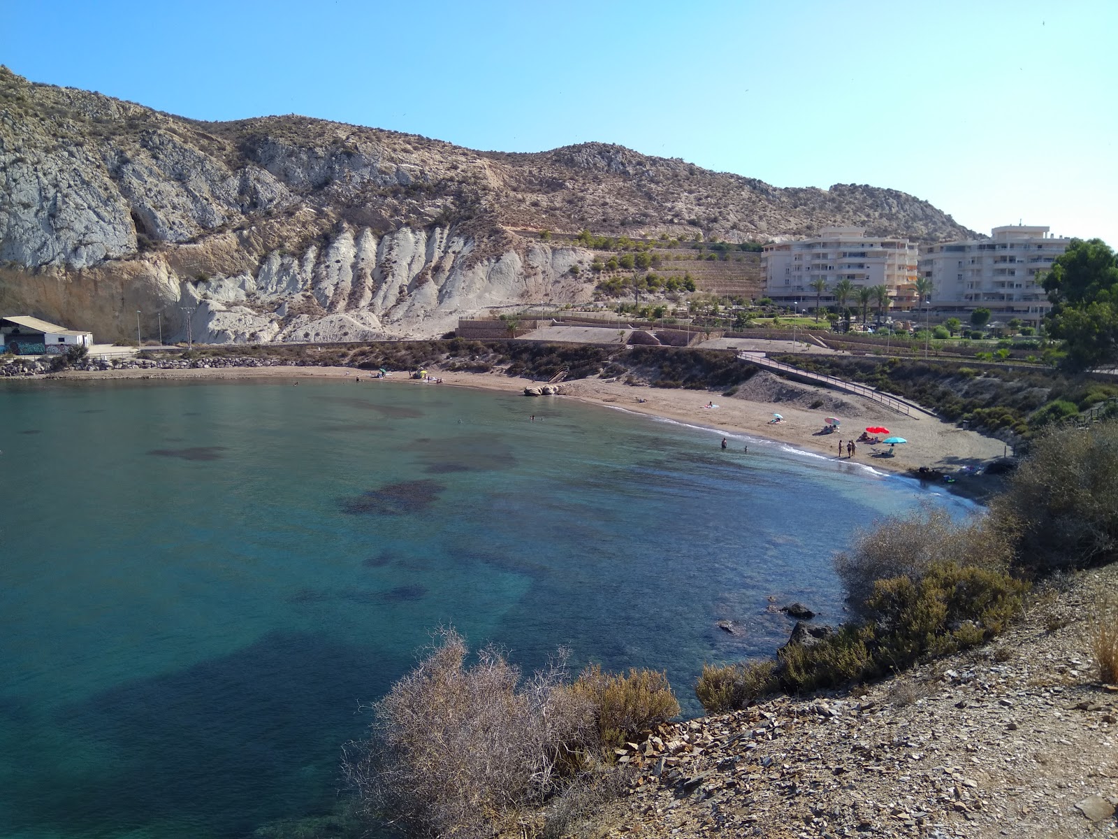 Foto af Playa El Hornillo 2 med blåt vand overflade