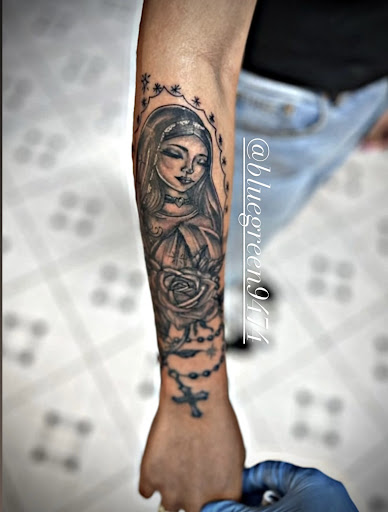 Explore tattoo ideas for male chest, creative tattoo ideas in El Paso, available at R&R tattoo and piercing studio