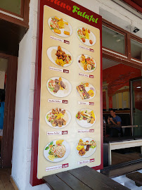 Restauration rapide Nano Falafel à Berlin - menu / carte