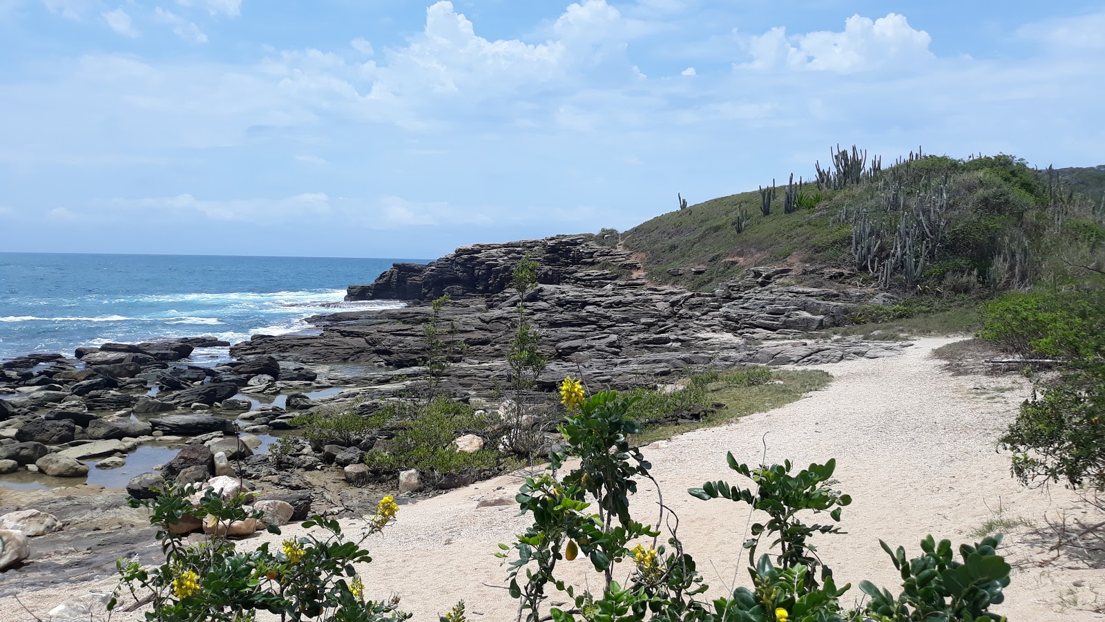 Foto de Praia da Foca y su hermoso paisaje