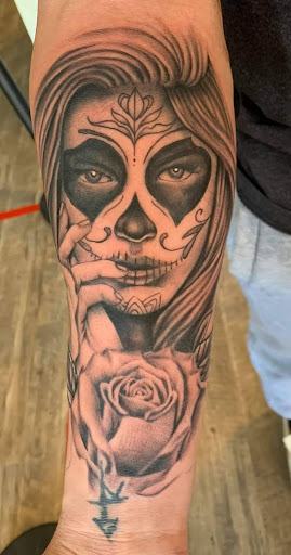 Explore hard worker tattoo ideas, creative tattoo ideas in Brush, available at Timeless tattoo