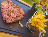 Steak tartare du Restaurant de spécialités alsaciennes Le Marronnier à Bernardswiller - n°2