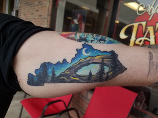 Explore cover up tattoo ideas on forearm, creative tattoo ideas in Georgetown, available at White Dog Tattoo