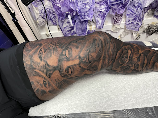 Explore death stranding tattoo ideas, creative tattoo ideas in Richmond, available at Captured Moment Tattoos